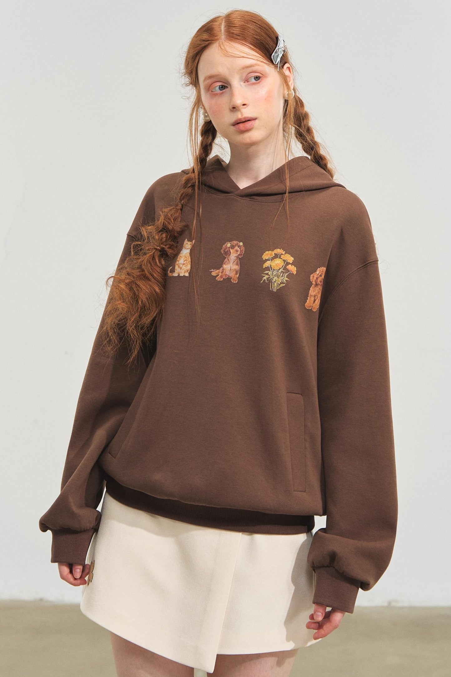 Cute Pet Party Hooded Top