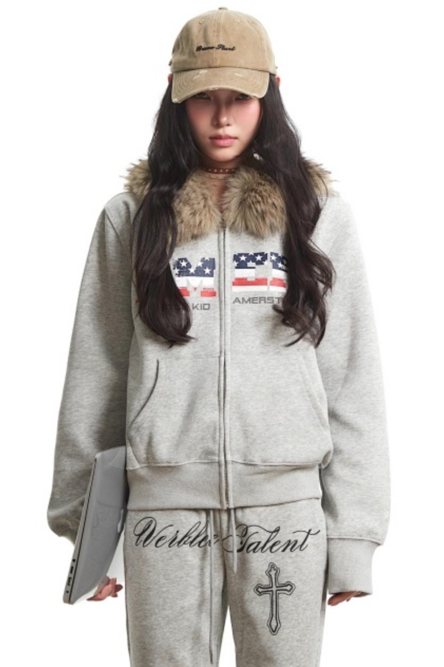 American Retro Hooded Jacket