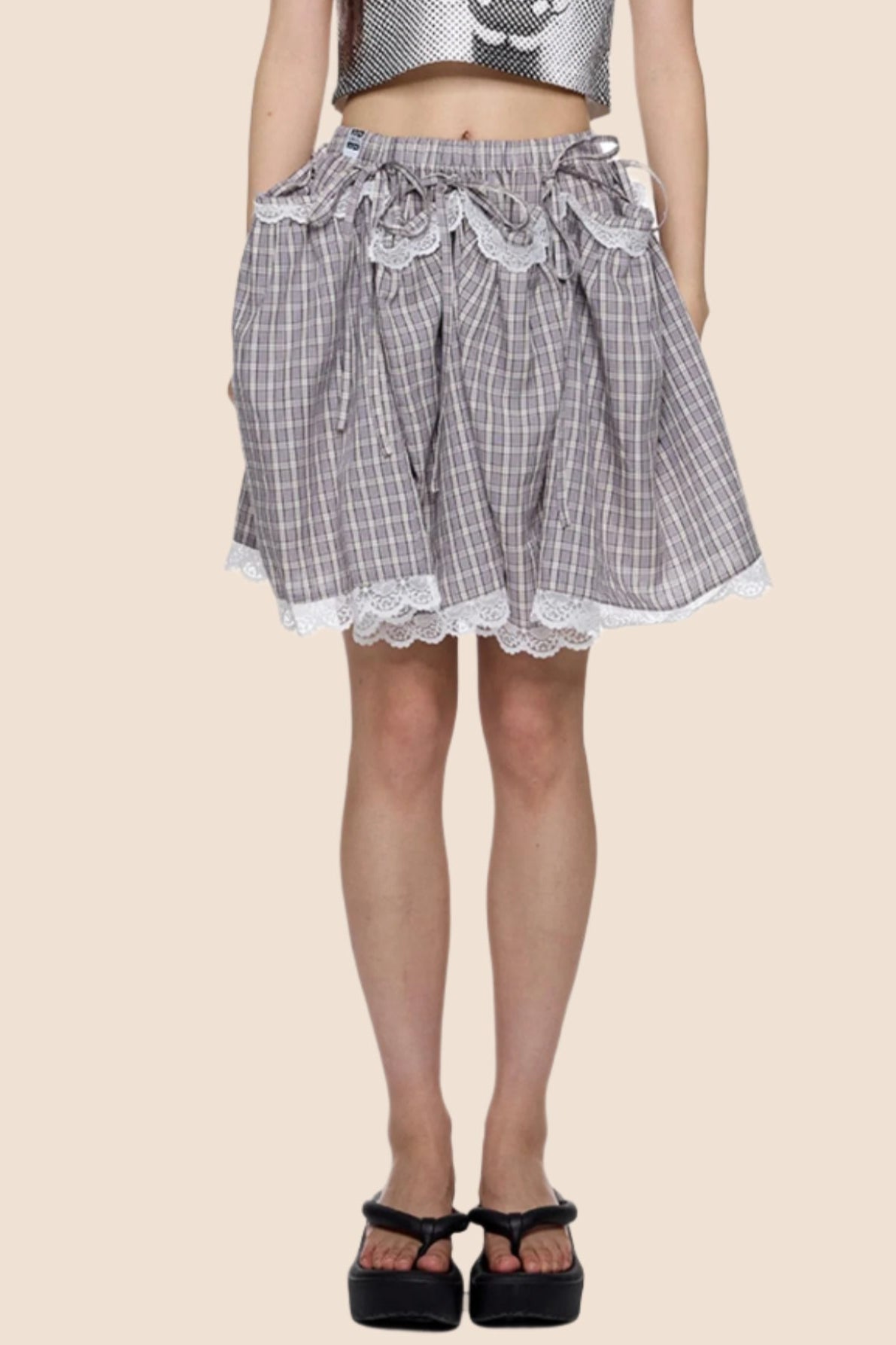 Retro Transformable Midi Skirt