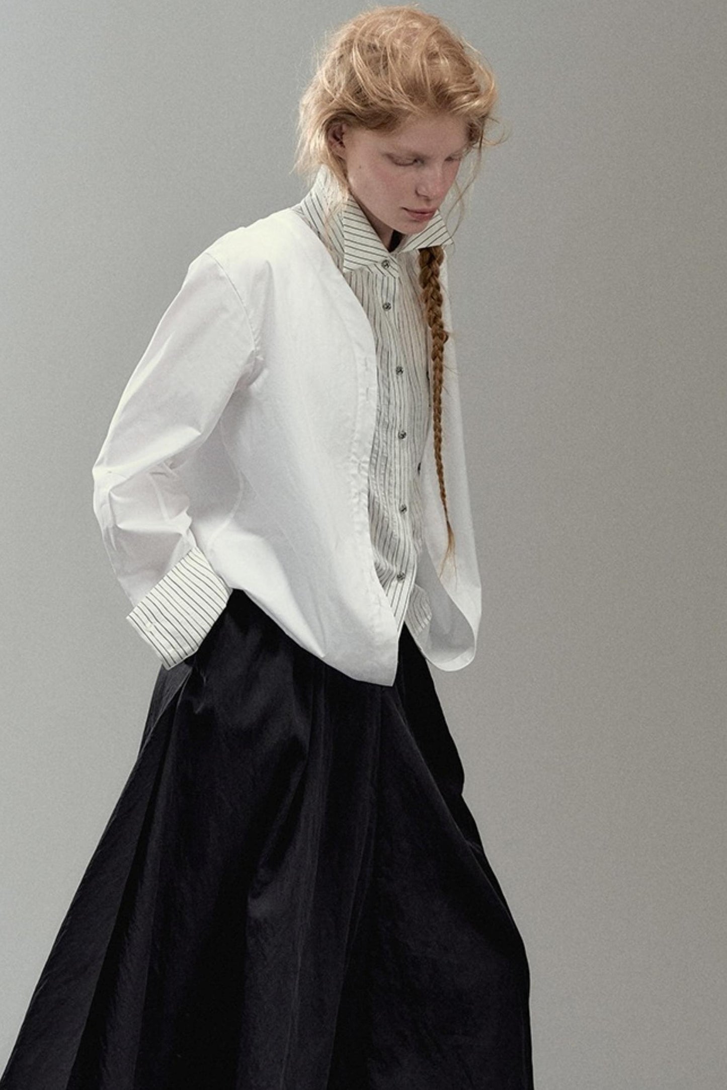 Deconstruct Striped Shirt