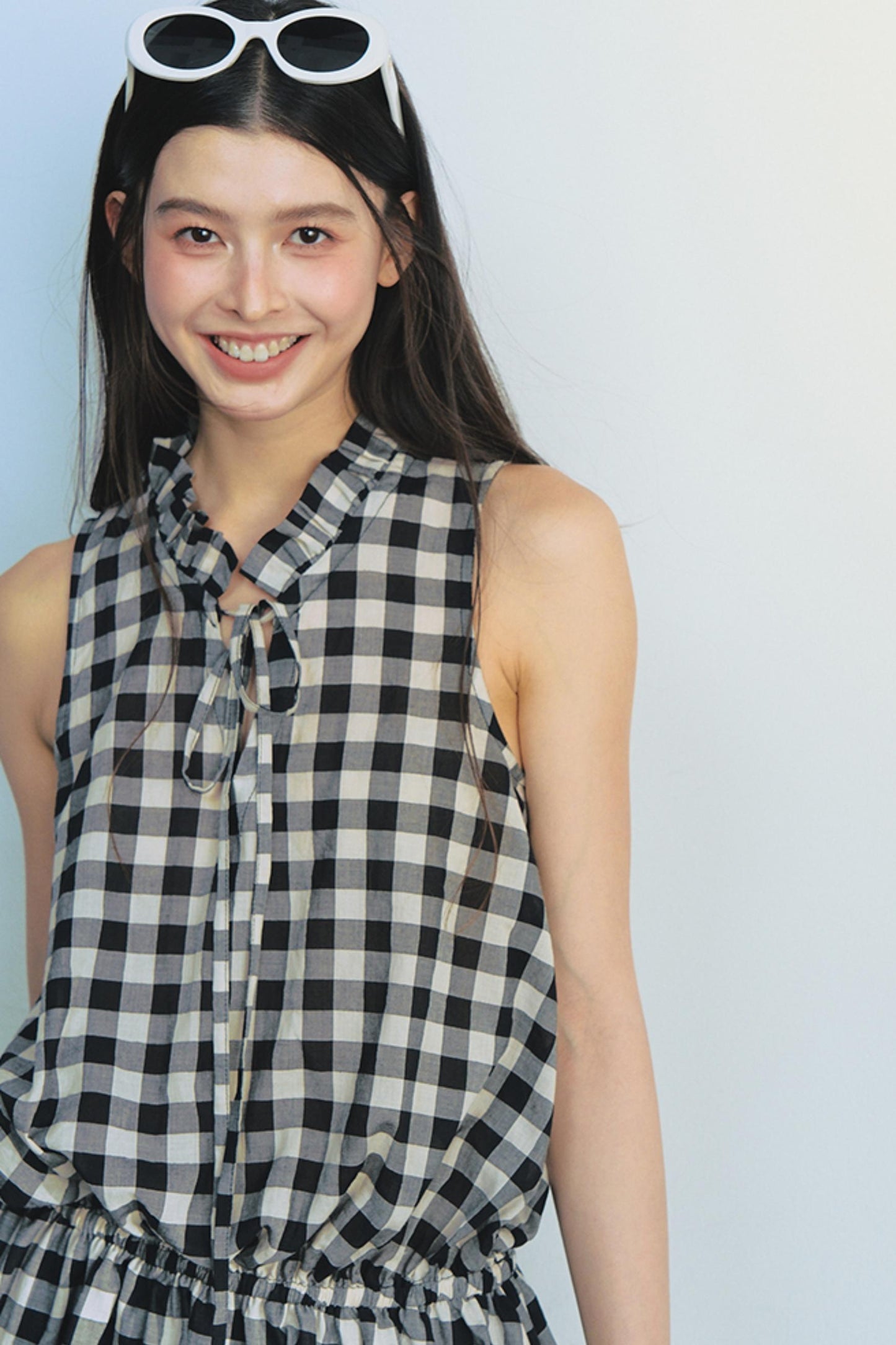 Plaid Mullet Dress