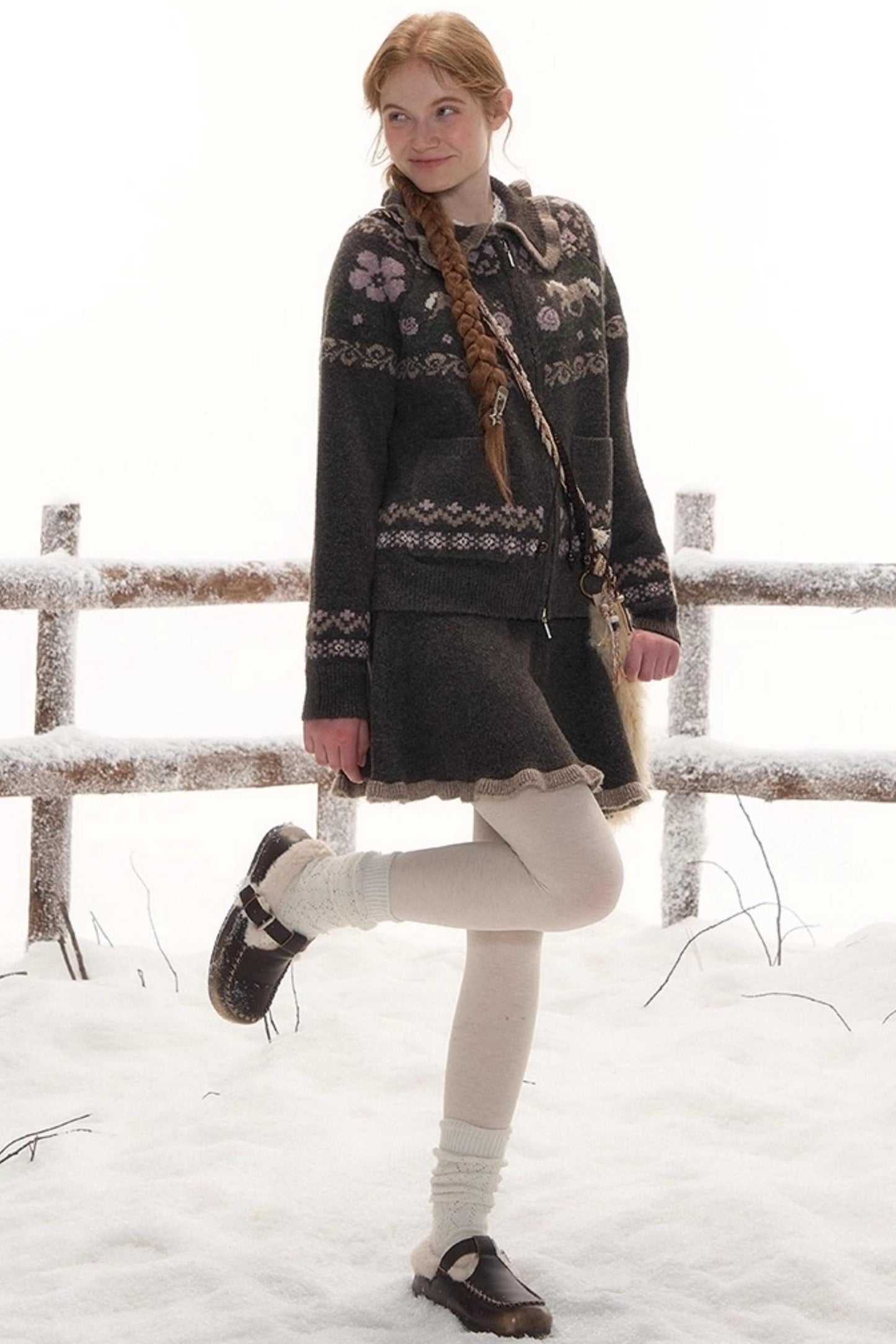 Afternoon Prelude Lace Skirt Set-Up