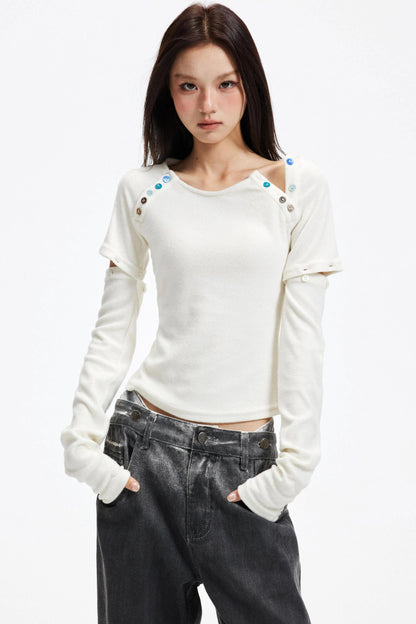 Slim-Fit Knit Top
