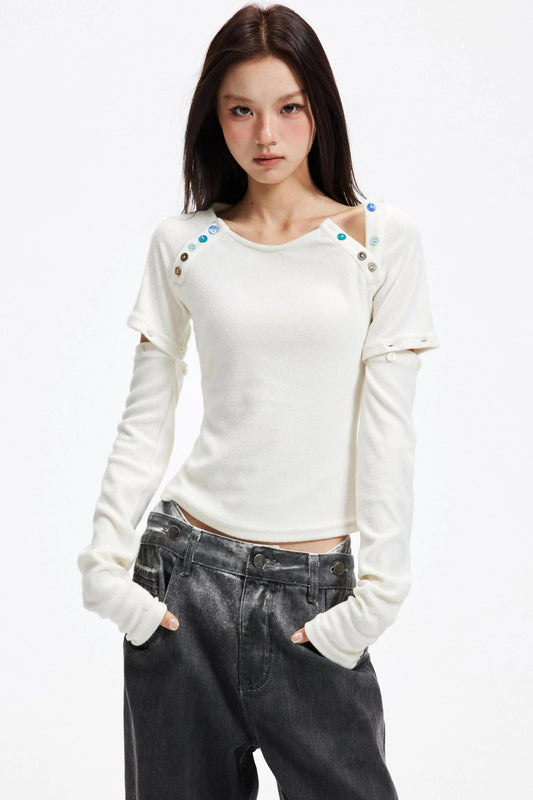 Slim-Fit Knit Top