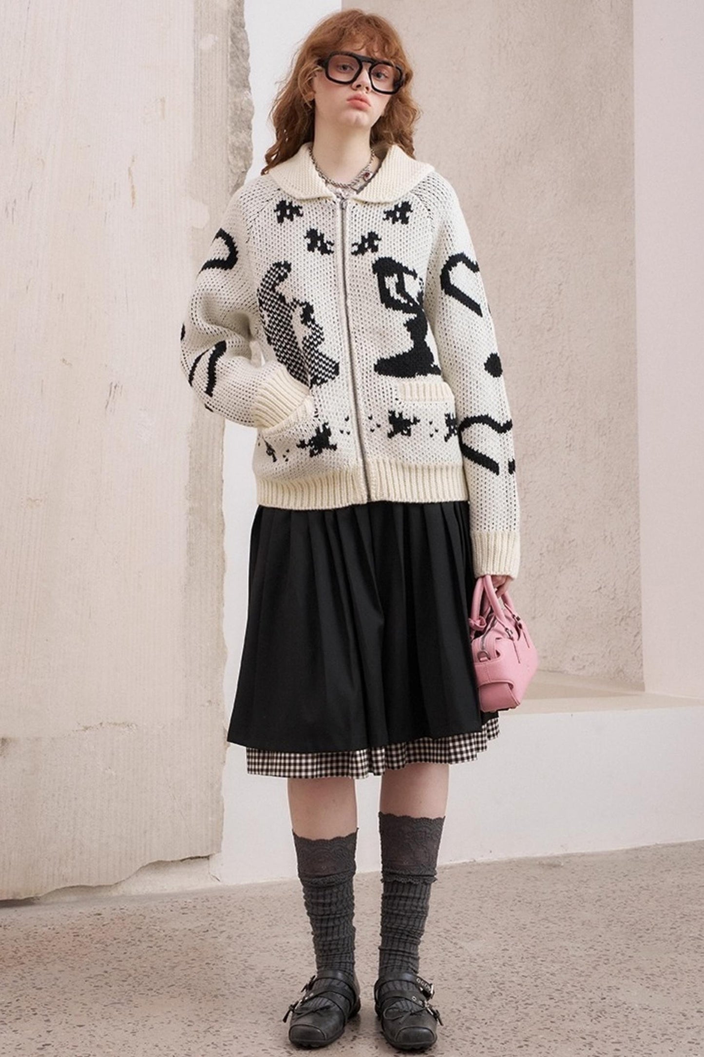 Warm Yarn Knitted Cardigan