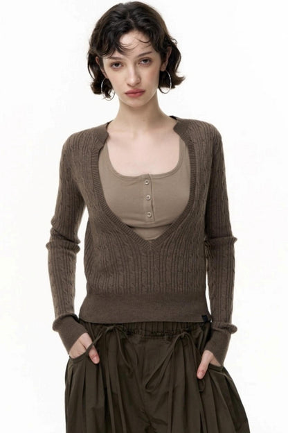 Wisdom Wool Sweater Set