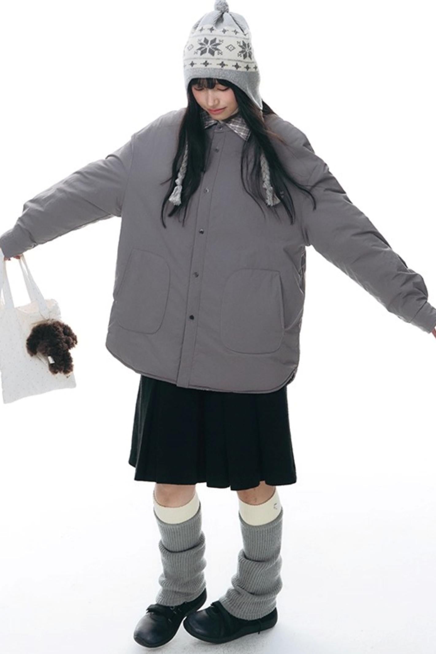 Mid-Leg Stacked Socks