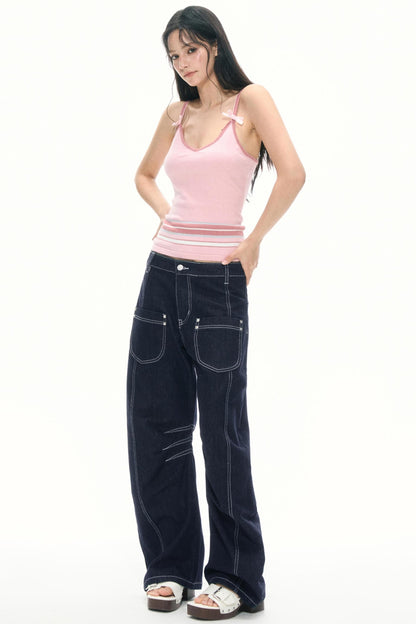 Striped Knit Camisole