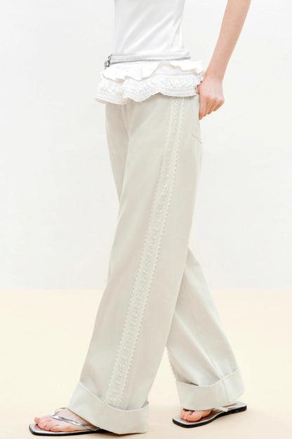Summer Casual Cotton Drapes Pants