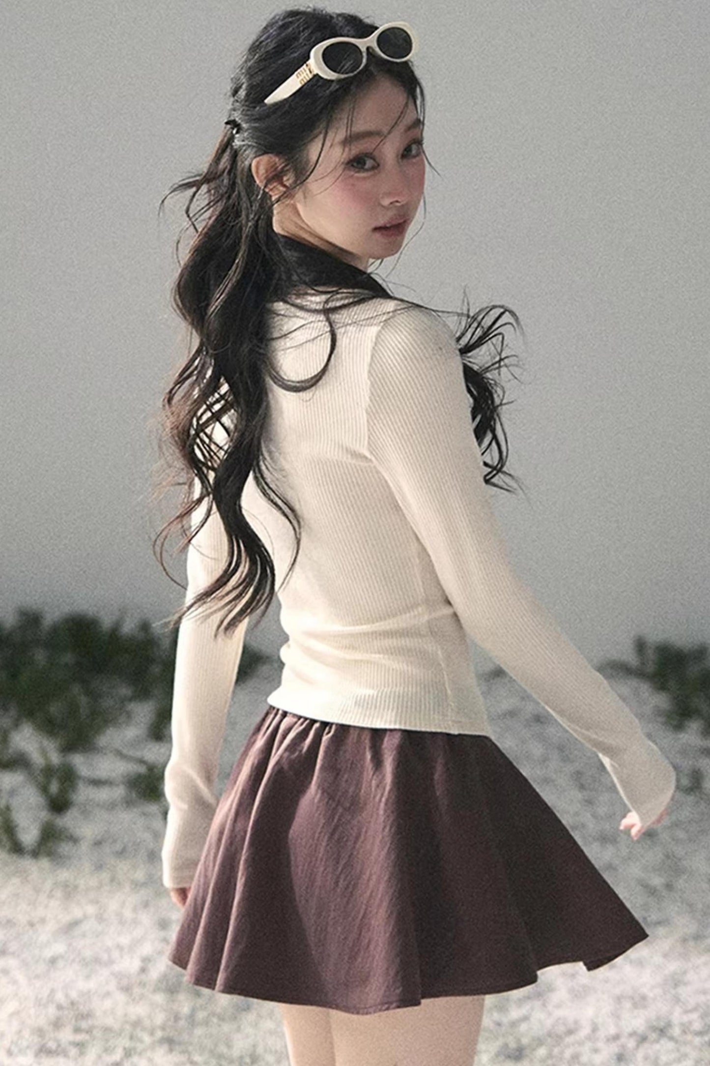 Day and Night Knitted Top