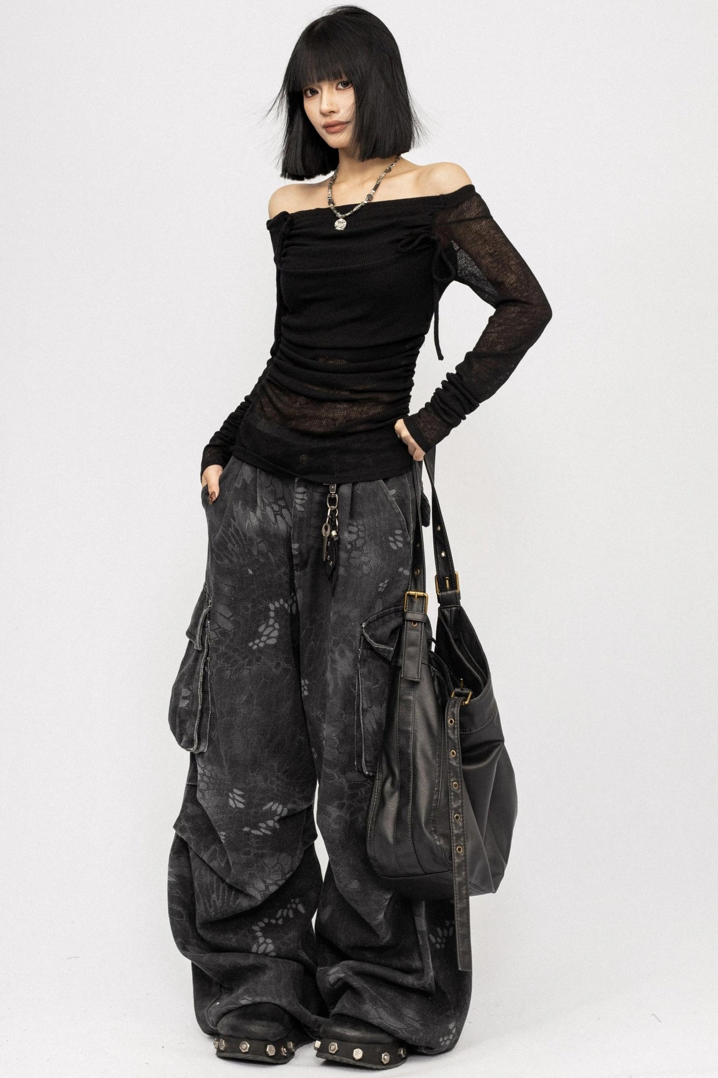 Autumn Retro Slanted Top