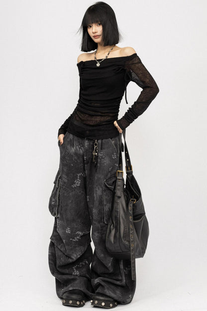 Autumn Retro Slanted Top