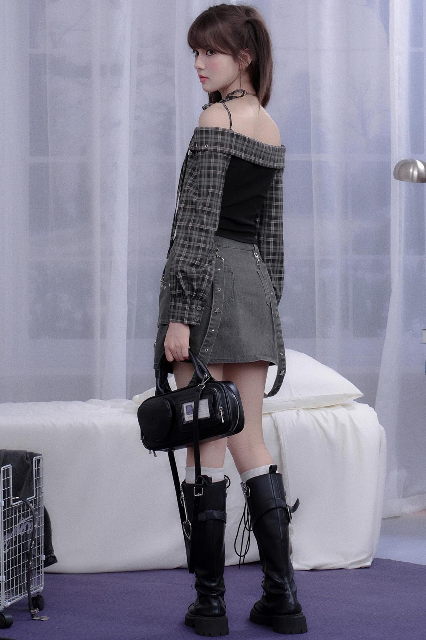 Rebellion One-Shoulder Shirt