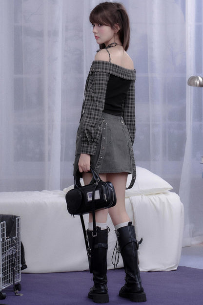 Rebellion One-Shoulder Shirt