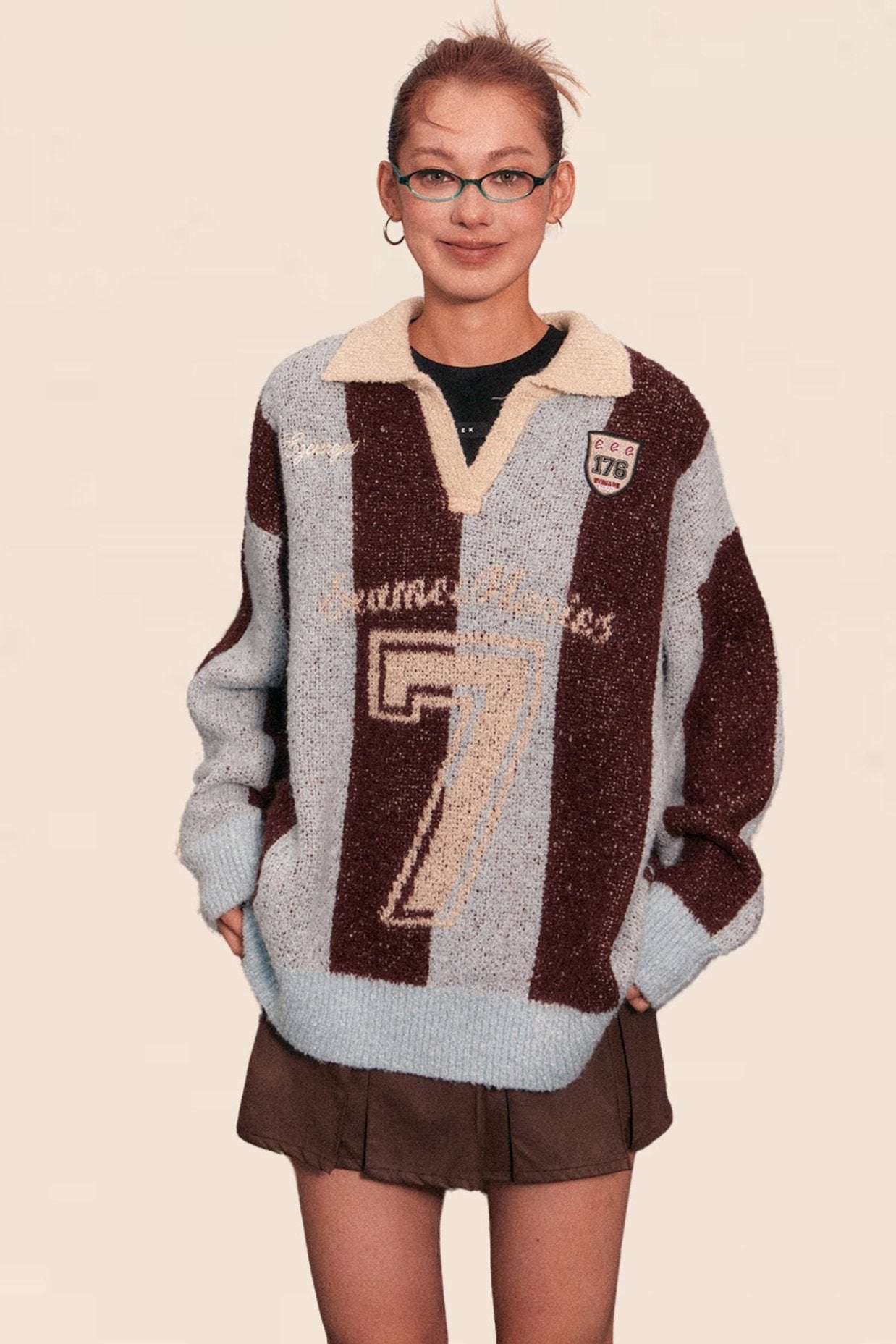Front Letter Loose Top