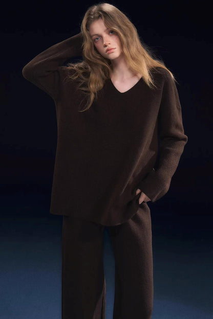 Waffle Up Knit Suit Set