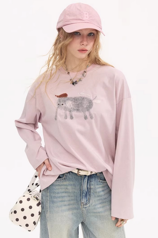 Baby Elephant Cotton Blouse