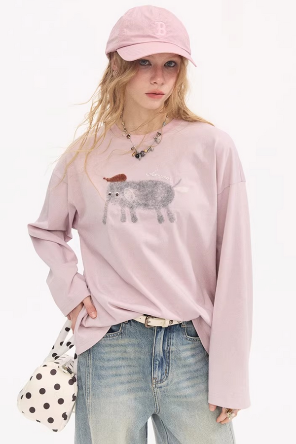 Baby Elephant Cotton Blouse