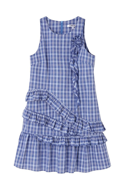 Summer Ruffle Sleeveless Dress