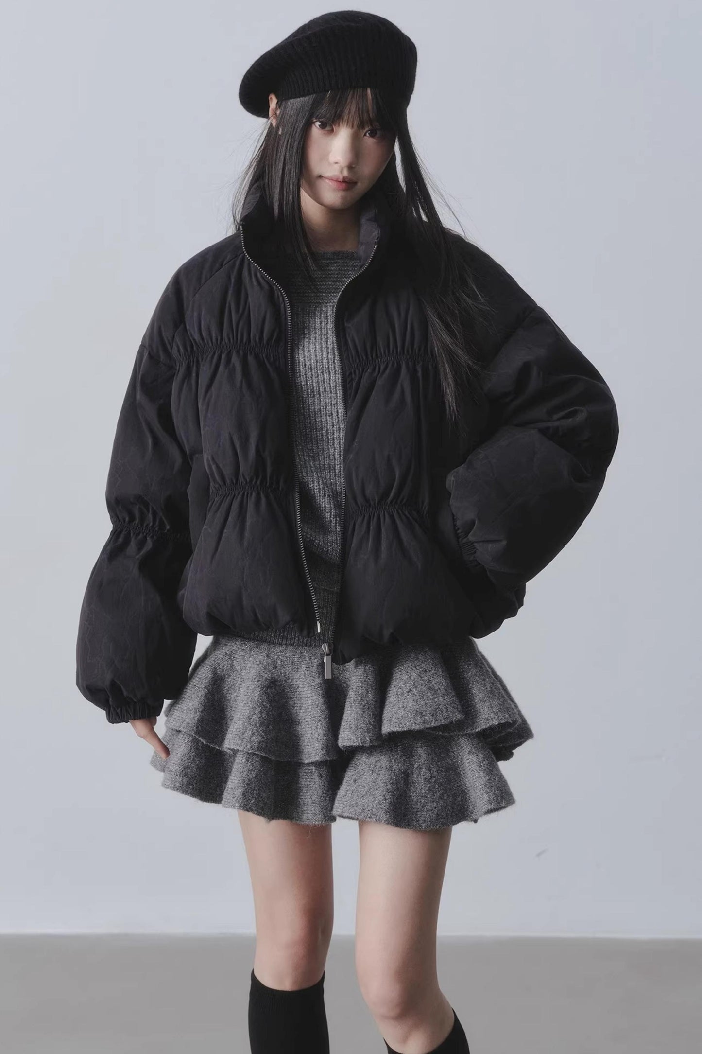 Nordic Morning Mist Wool Sweater Set