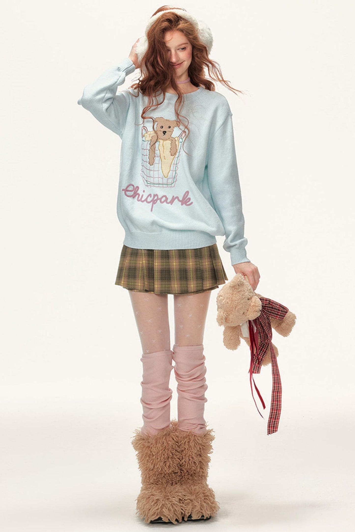 Sweet Vintage Bear Top