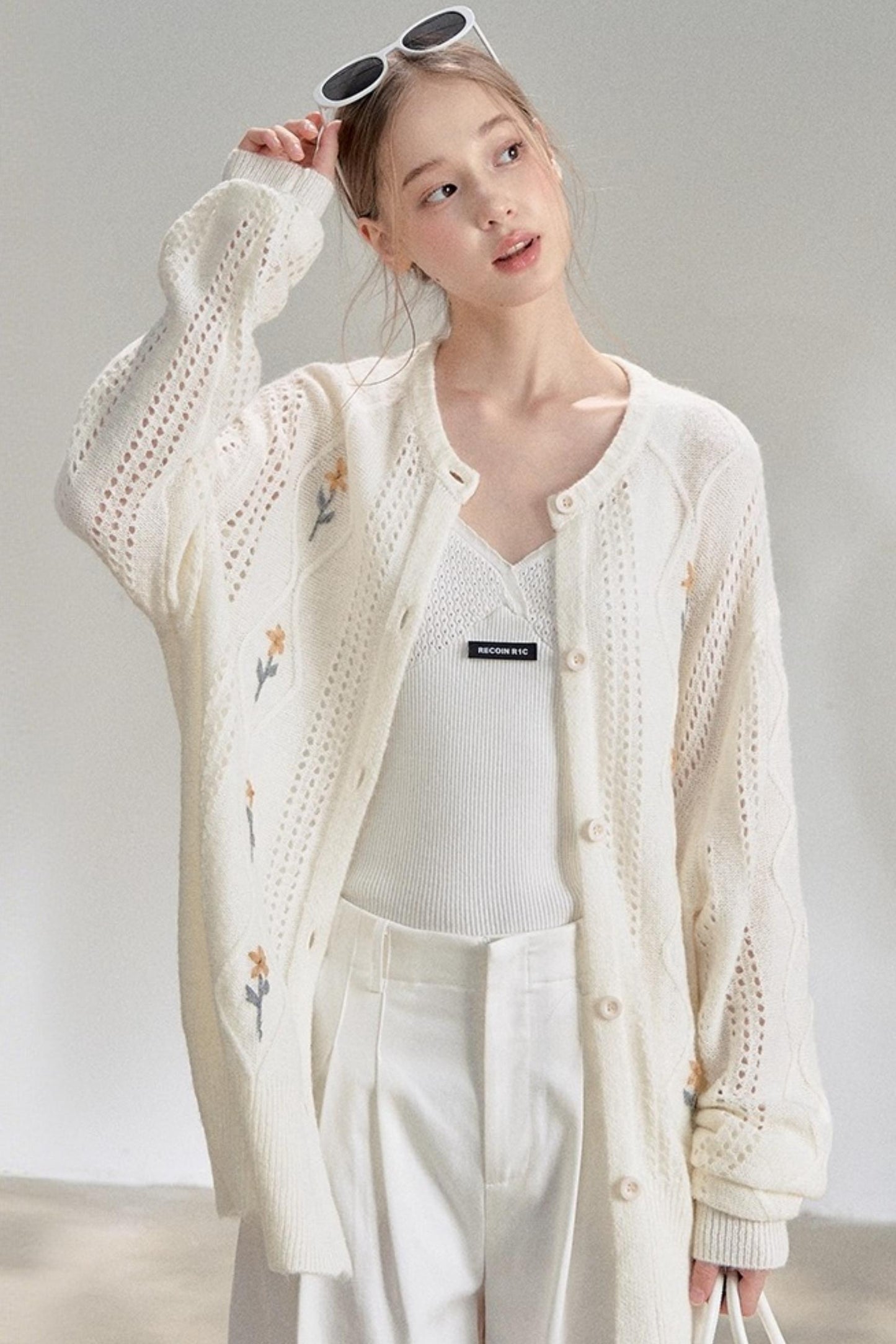 New Loose Knitted Sweater Jacket