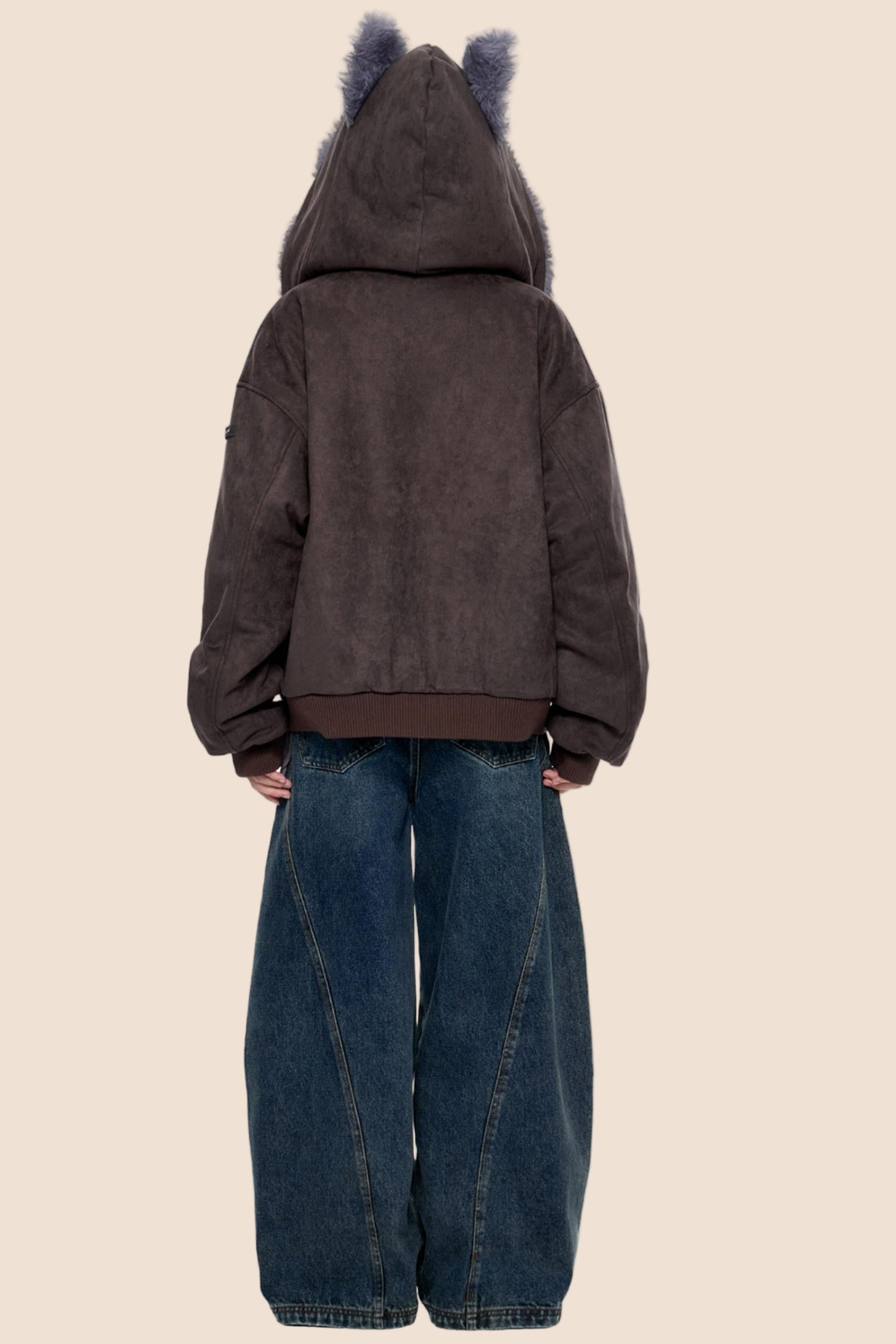 Soft Suede Chain Jacket