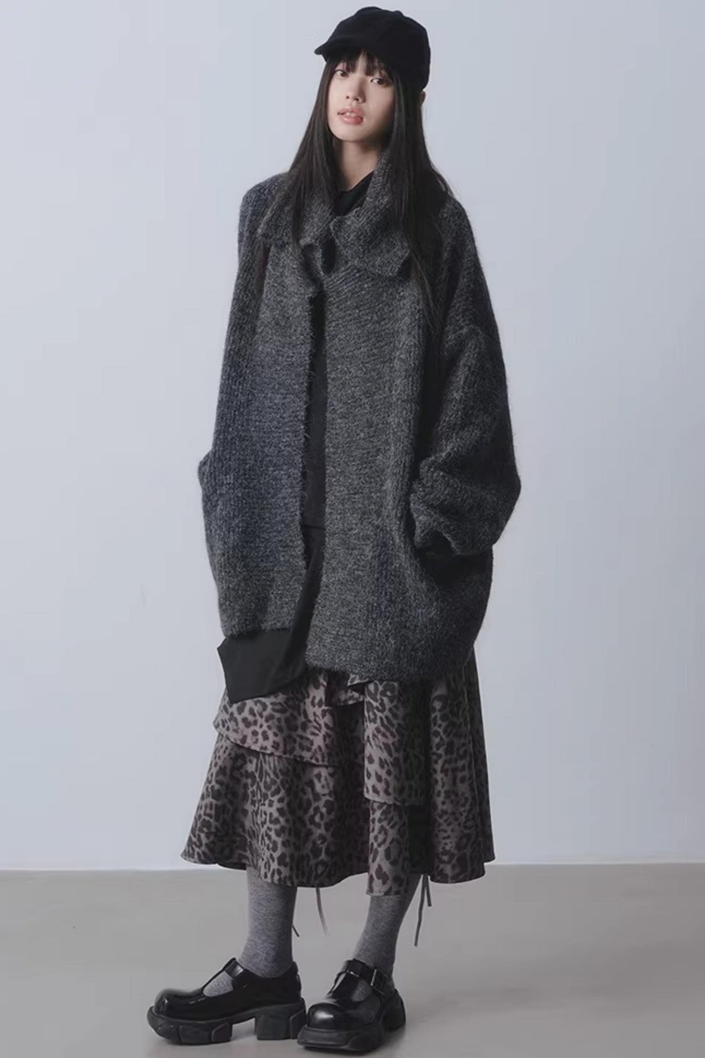 Winter Twilight Wool Cardigan