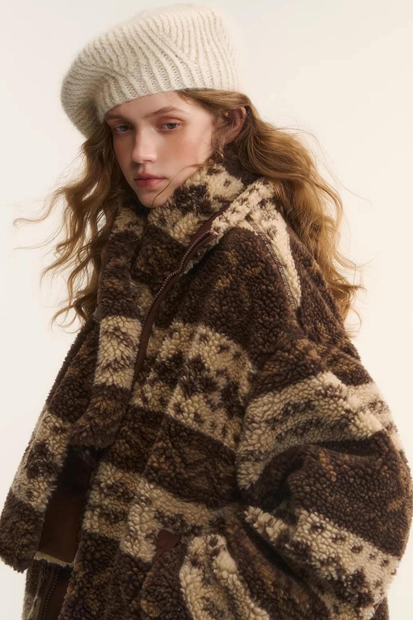 Reversible Fair Isle Fleece Jacket Set