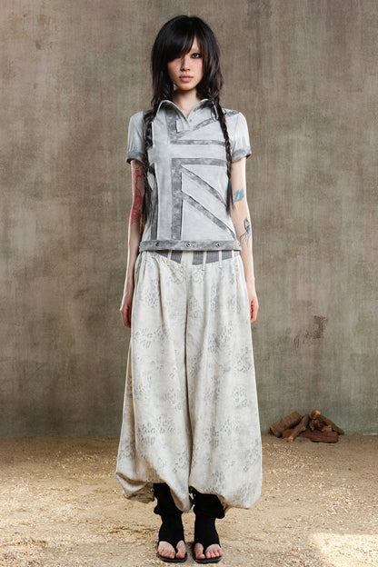 Retro Fishbone Pants