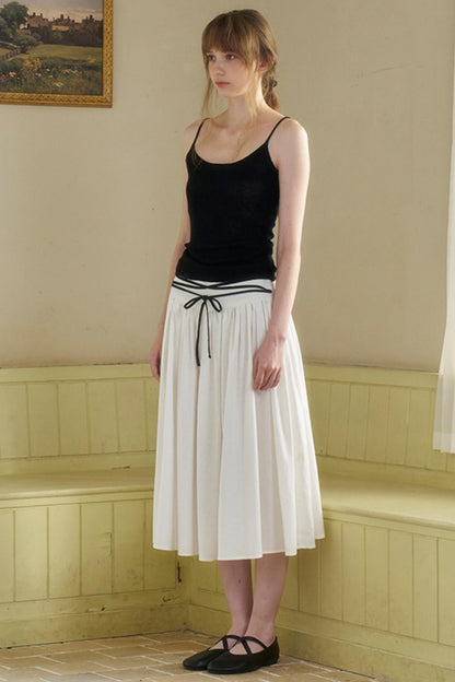 Fish Pattern Knit Camisole