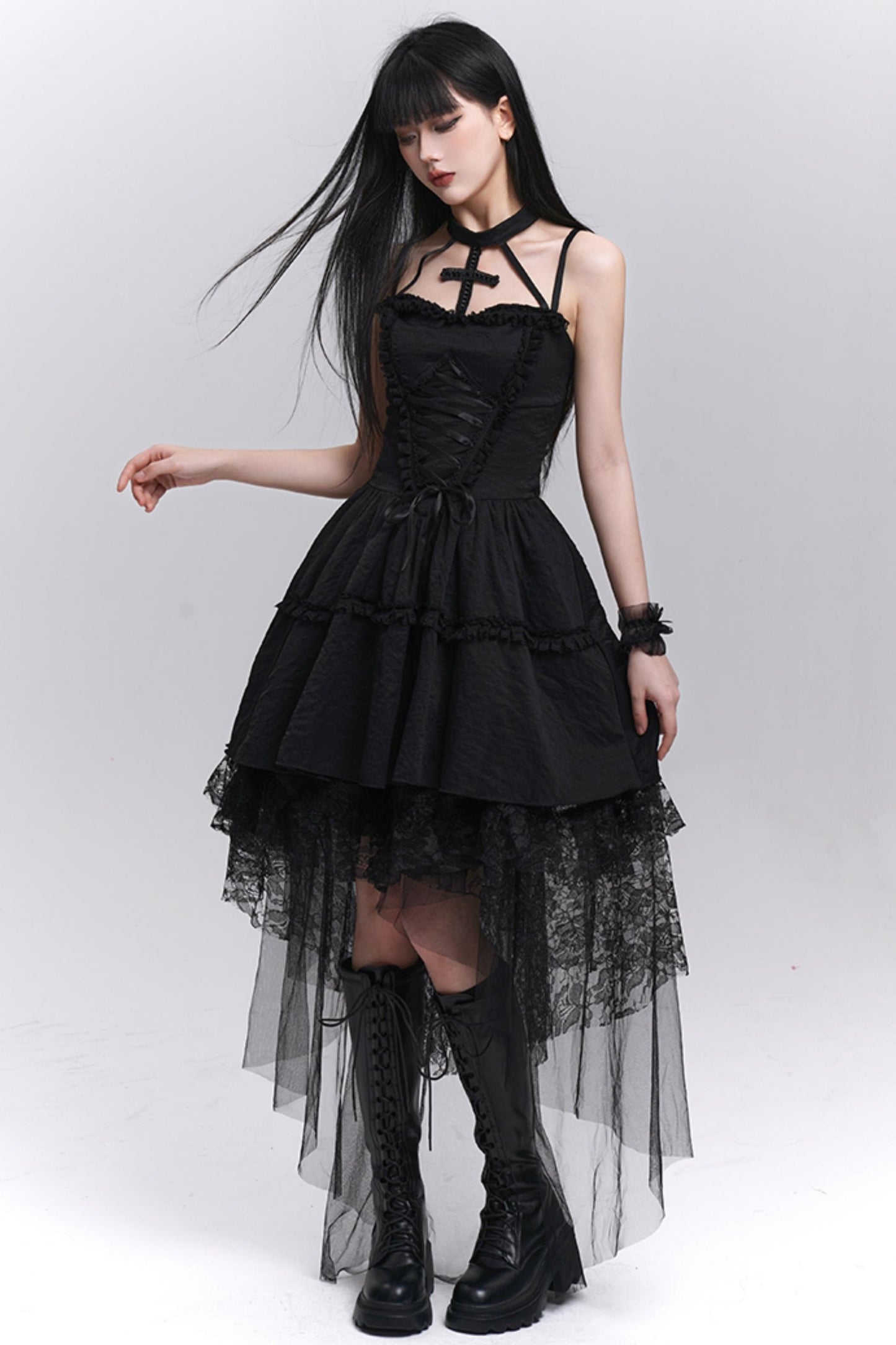 Gothic Halter Dress