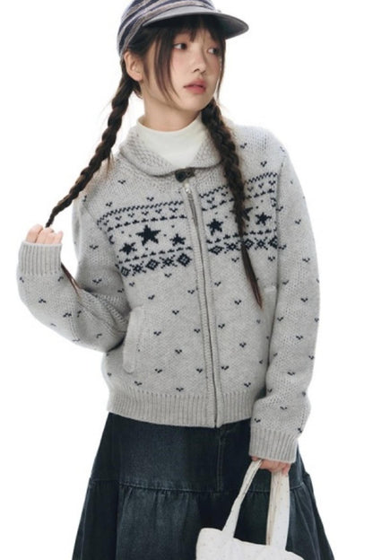 Vintage Fair Isle Cardigan