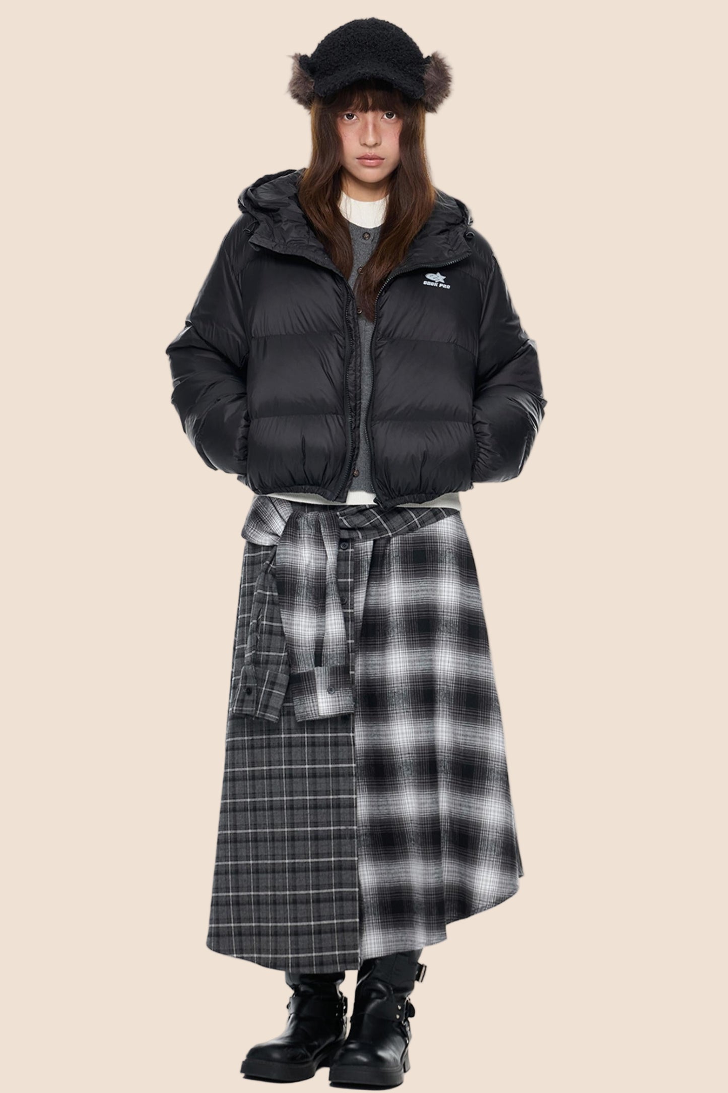 Winter Stand-Up Duck Down Jacket