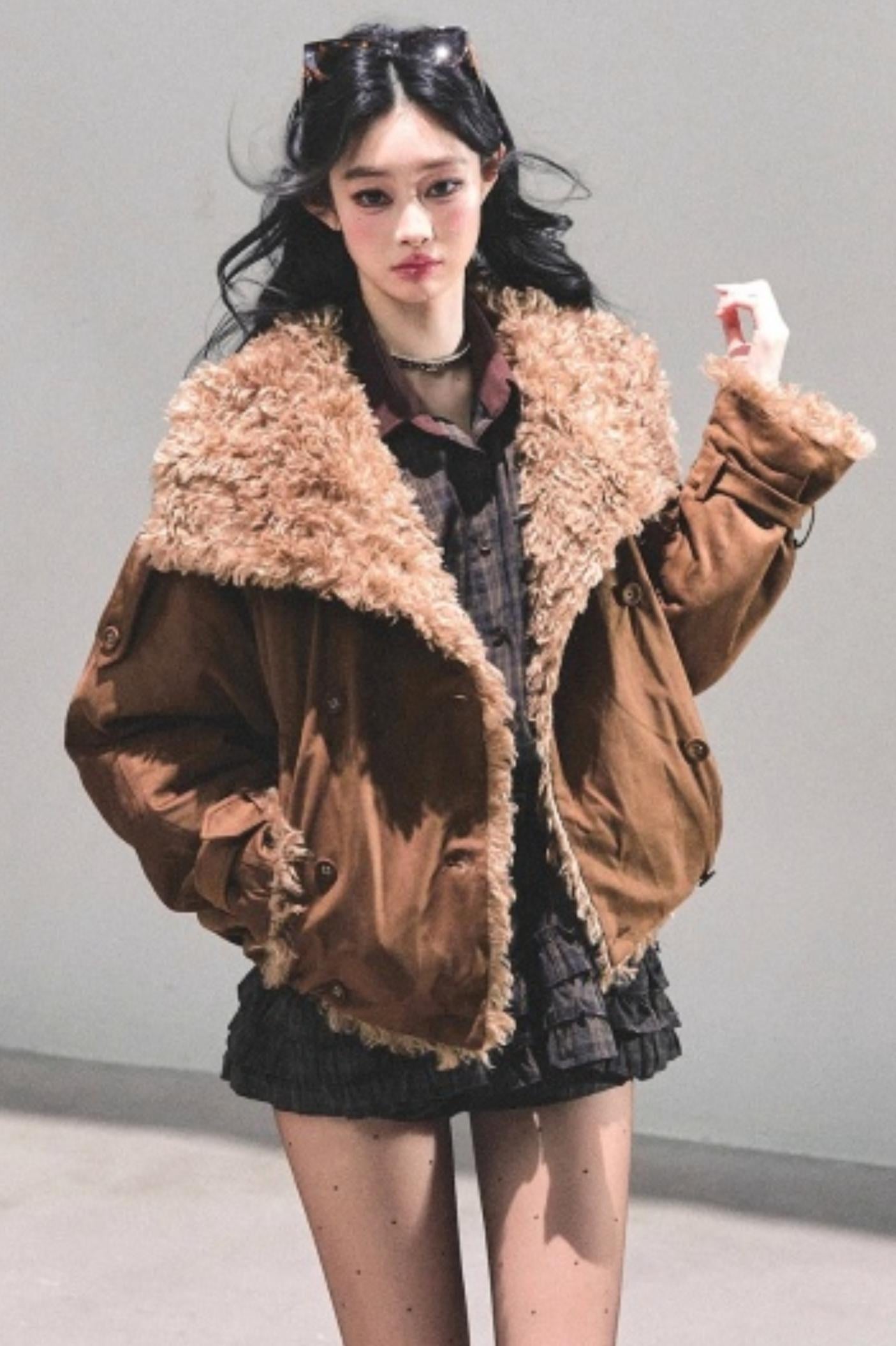 Sunset Trajectory Plaid Dress Set