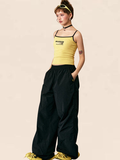 High Street Hip Hop Gerade Lange Hose