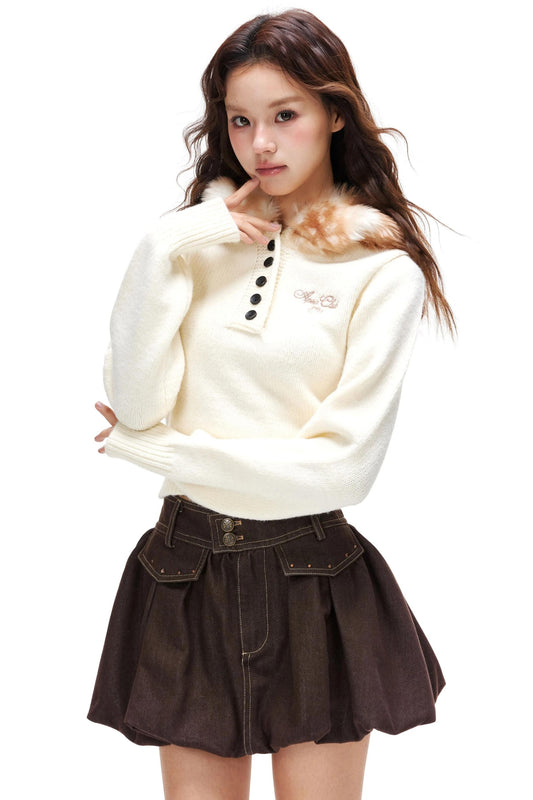 Retro Deer Pattern Sweater