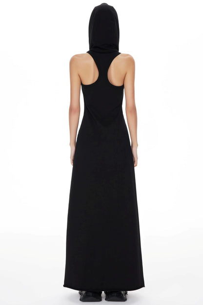 Knitted Hooded Dress