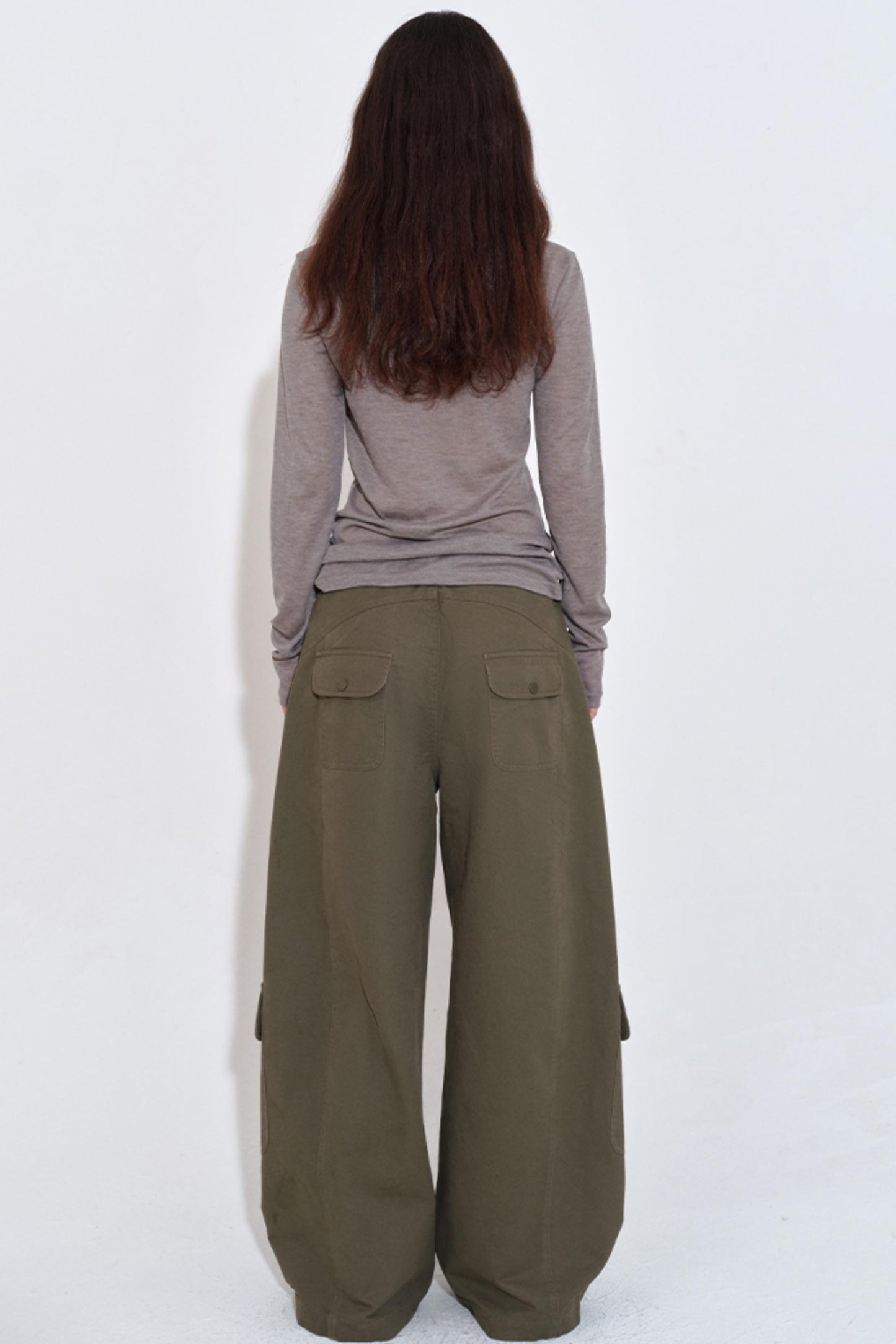 Olive Green Styling Slacks