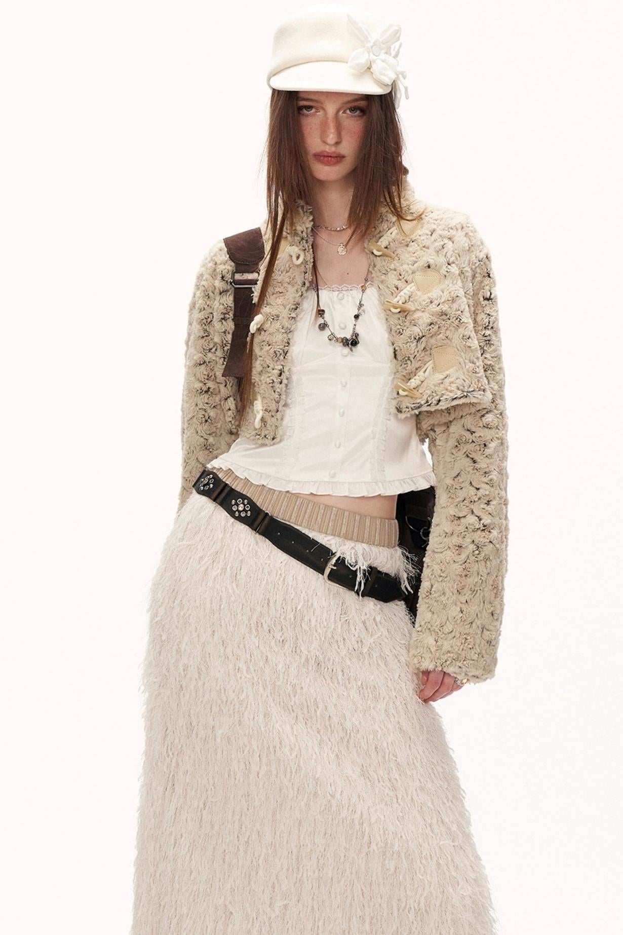 Floral High-Neck Chanel Jacket