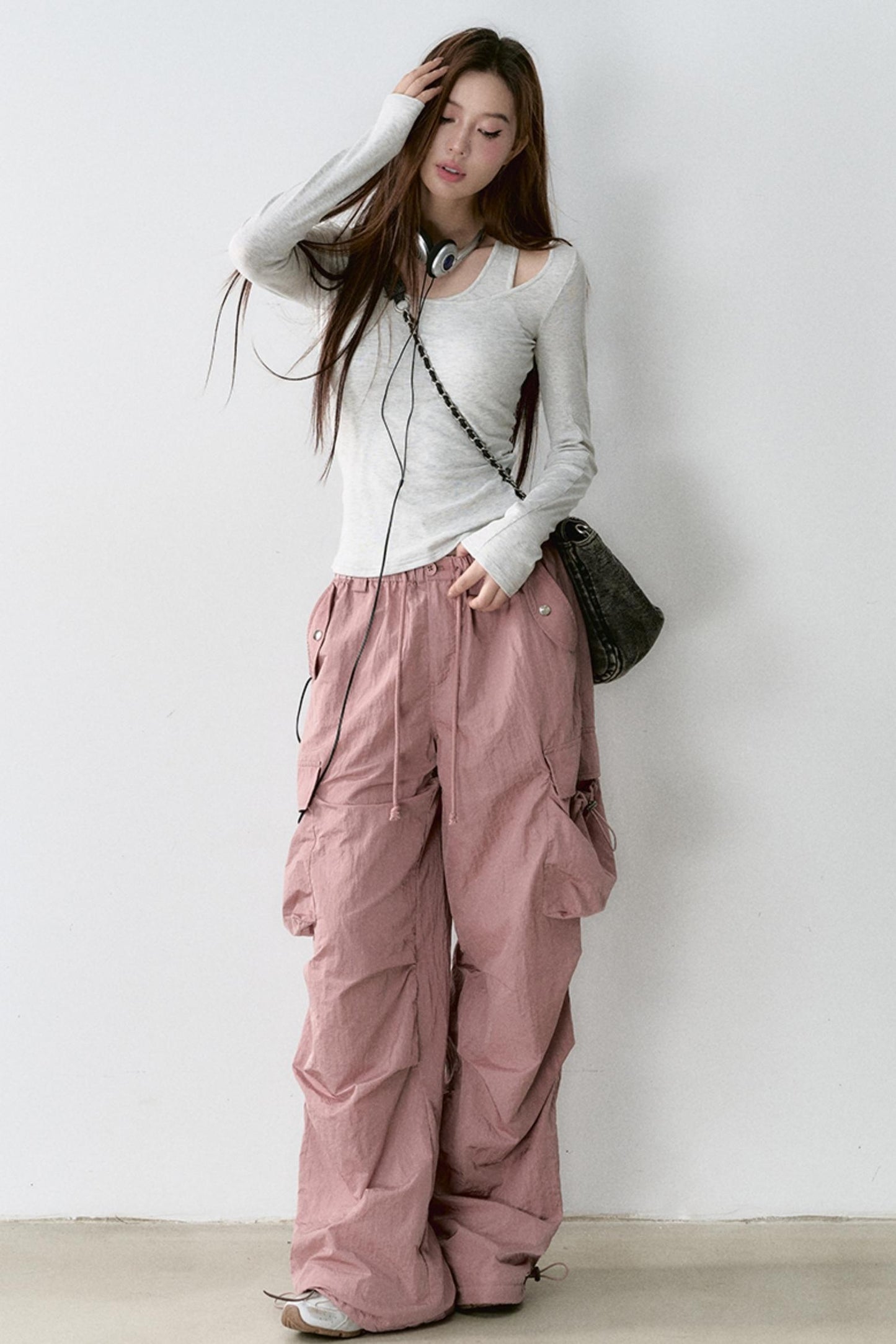 Large Pocket Loose Fit Cargo Pants