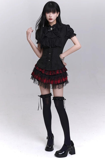 Gothic Ghost Black Shirt