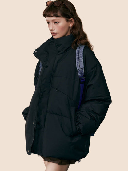 Long-sleeved Loose Down Jacket