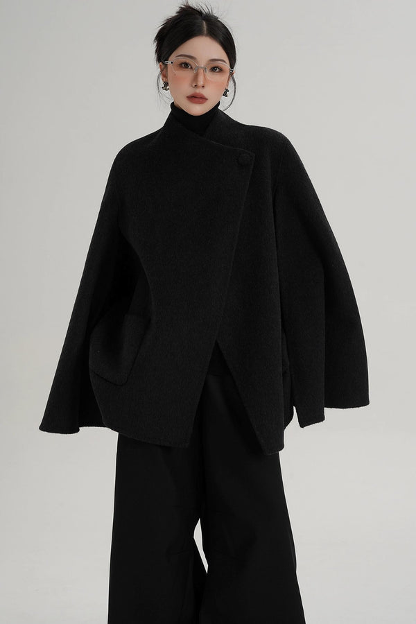 Woolen Cape Coat