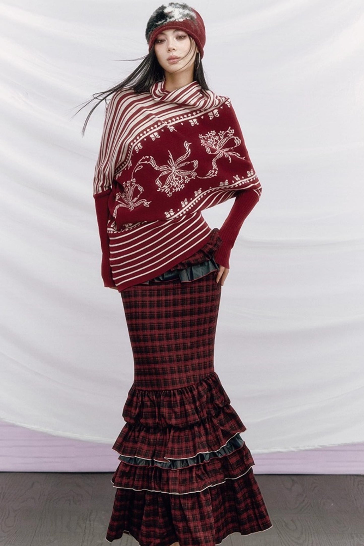 Josephine Ribbon Batwing Sweater