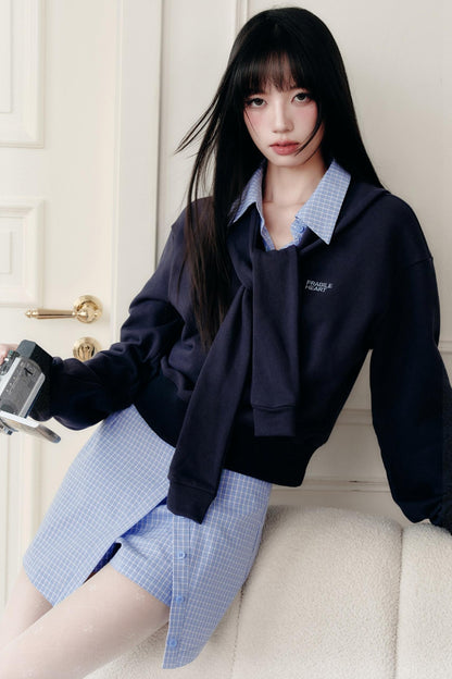 Cotton Set-Up Sweatshirt Set-Up