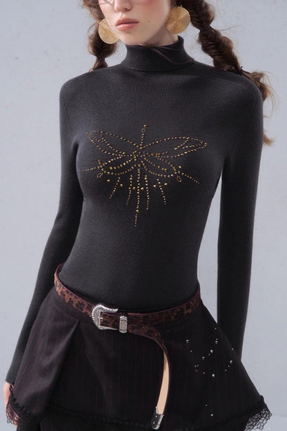 Gentle Respectfulness Wool Knit Top