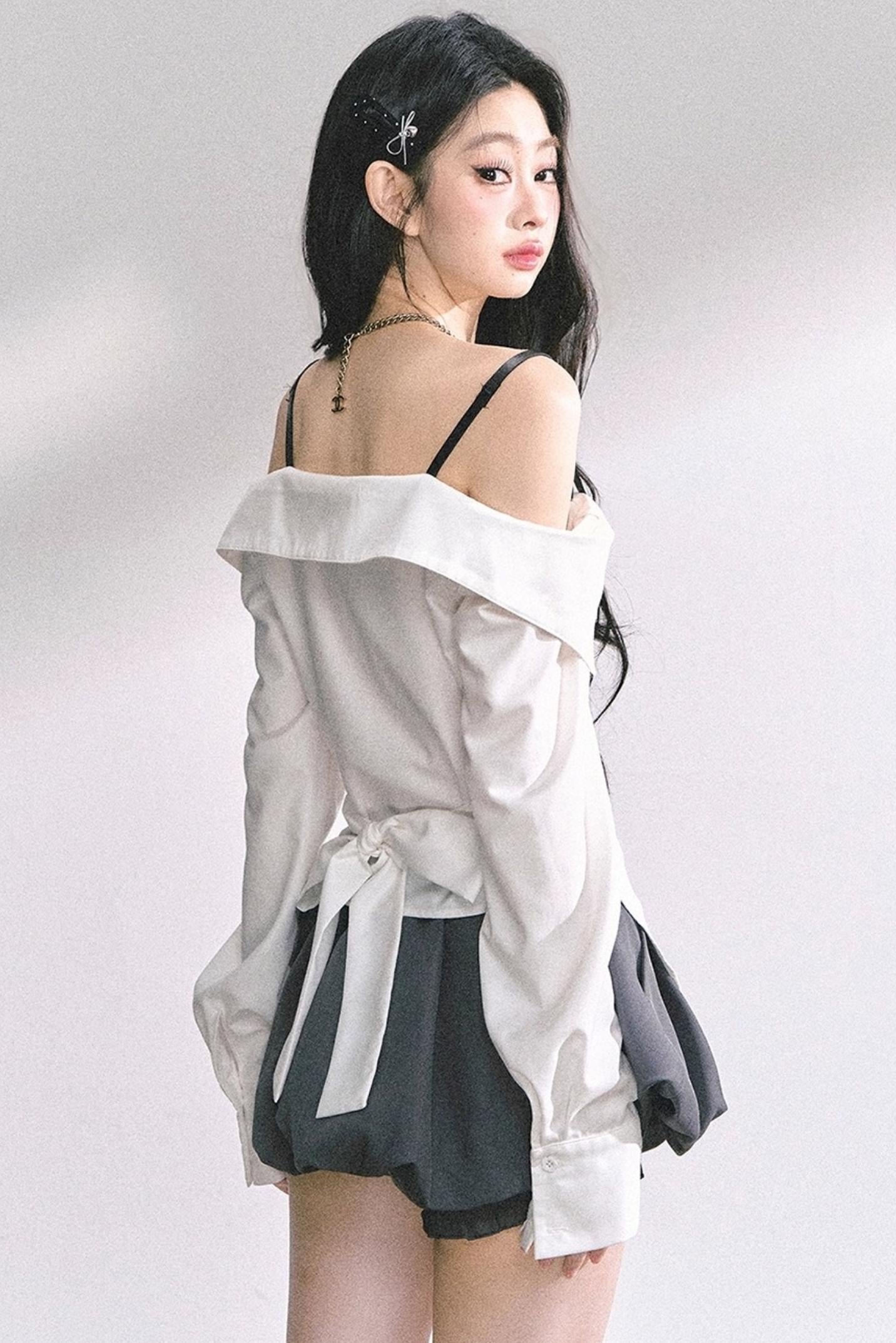 London One-Shoulder Shirt
