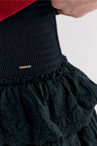 Balletcore Lace Cake Skirt