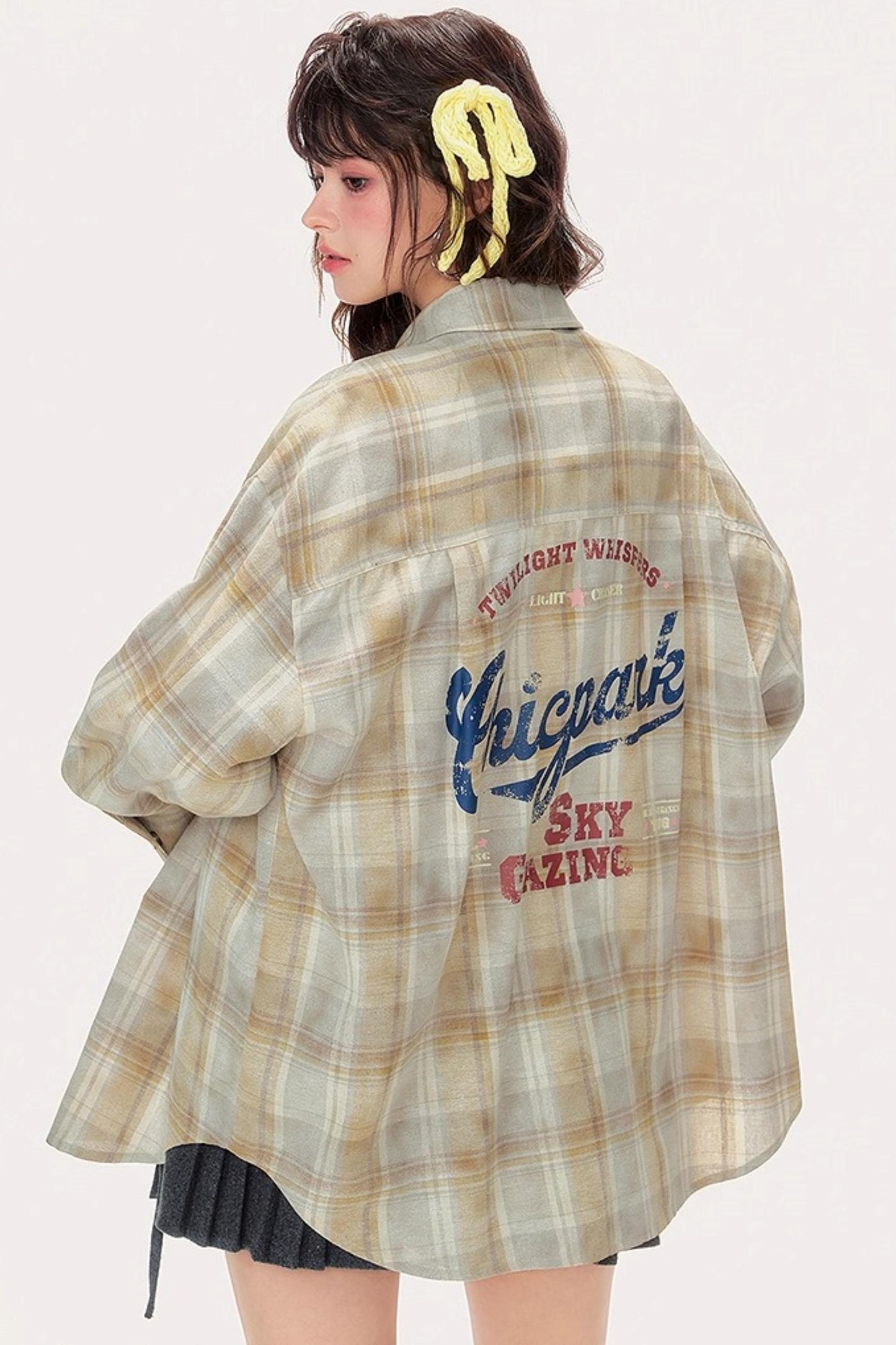 Pink Plaid Classic Shirt